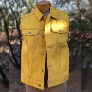 Yellow Denim Jacket